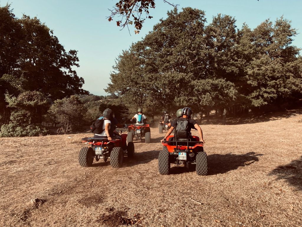 escursione in quad nel Gargano