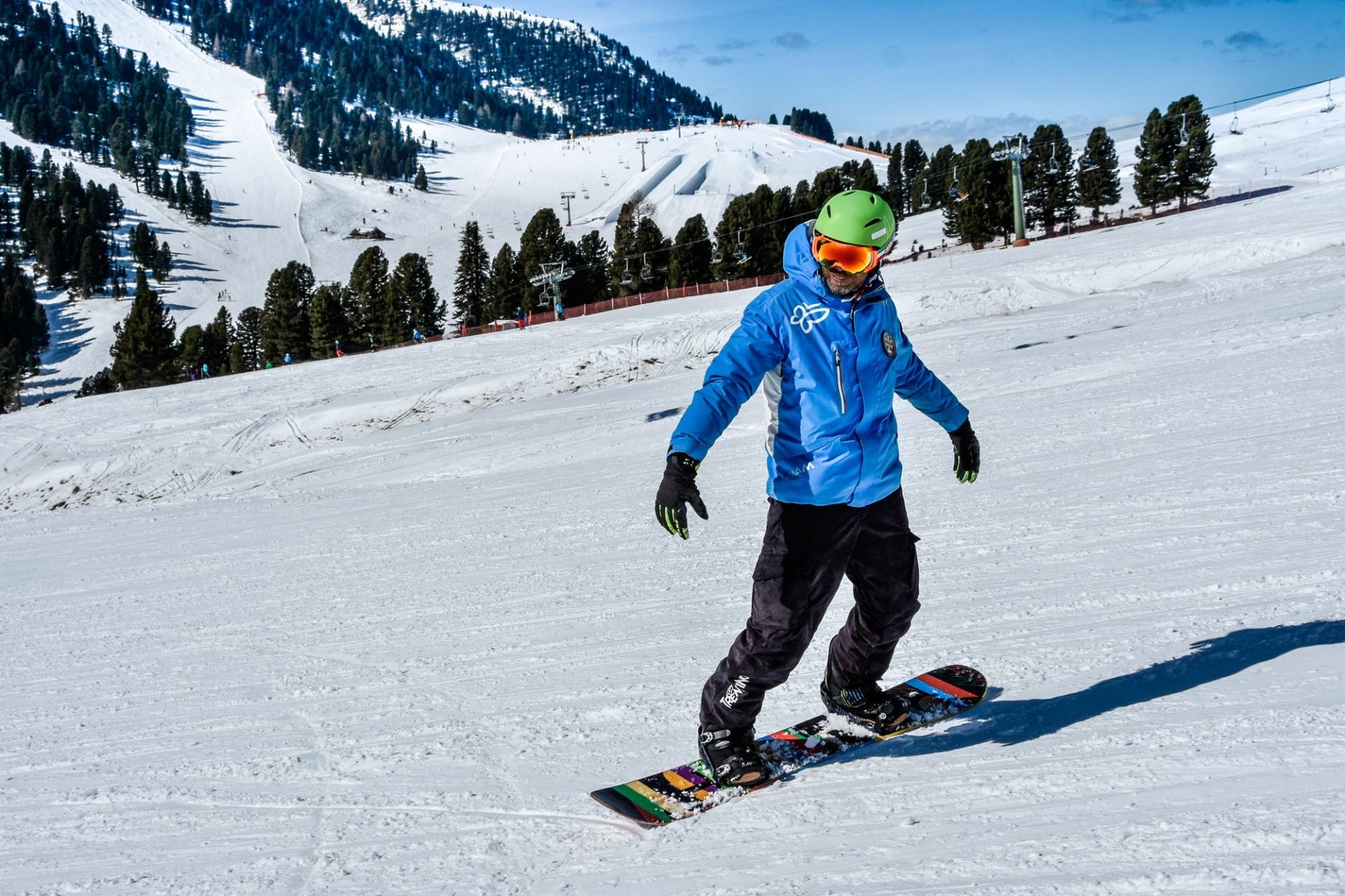 Lezioni di snowboard Pampeago