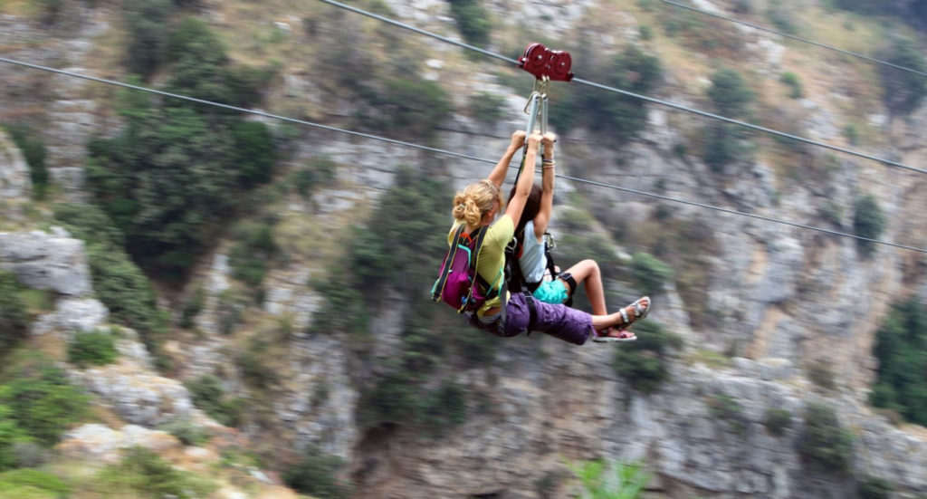 zipline di coppia
