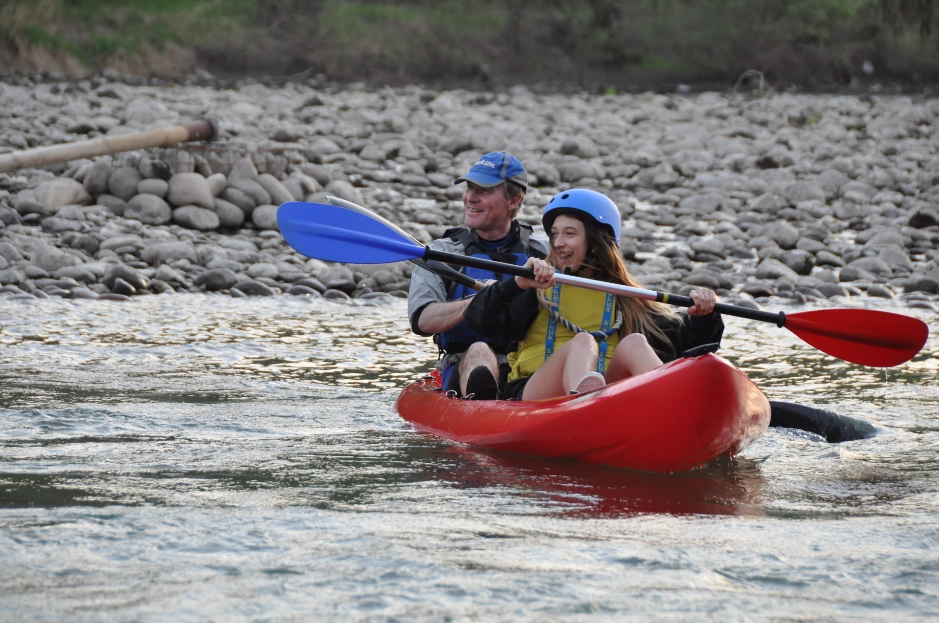 Canoeing and kayaking Adige River