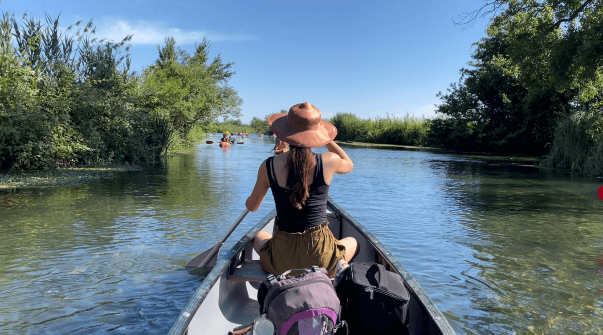 Canoeing and kayaking Cavata River