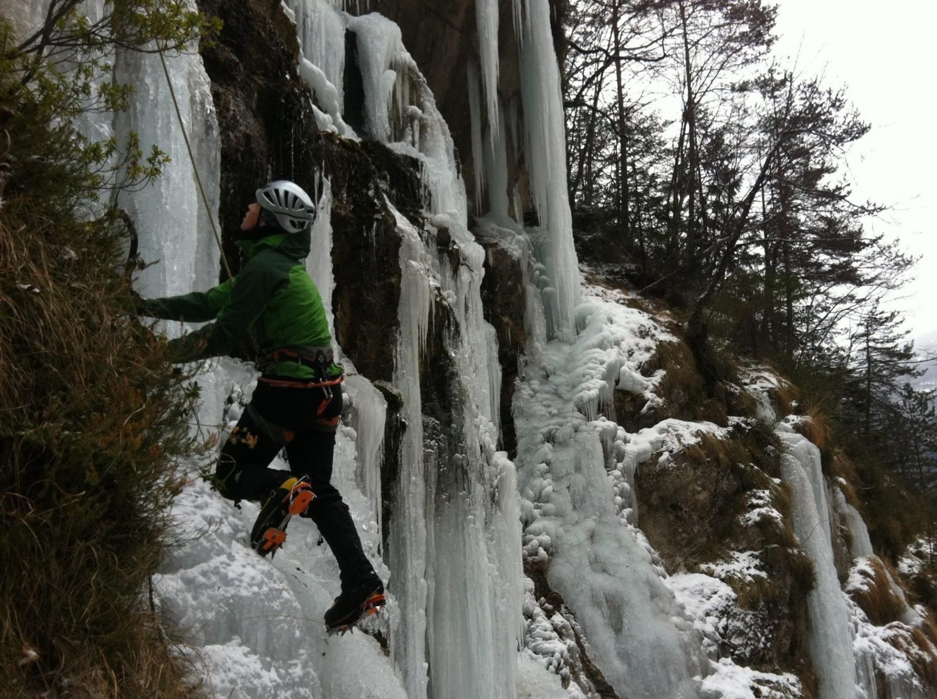 Ice Climbing Andalo