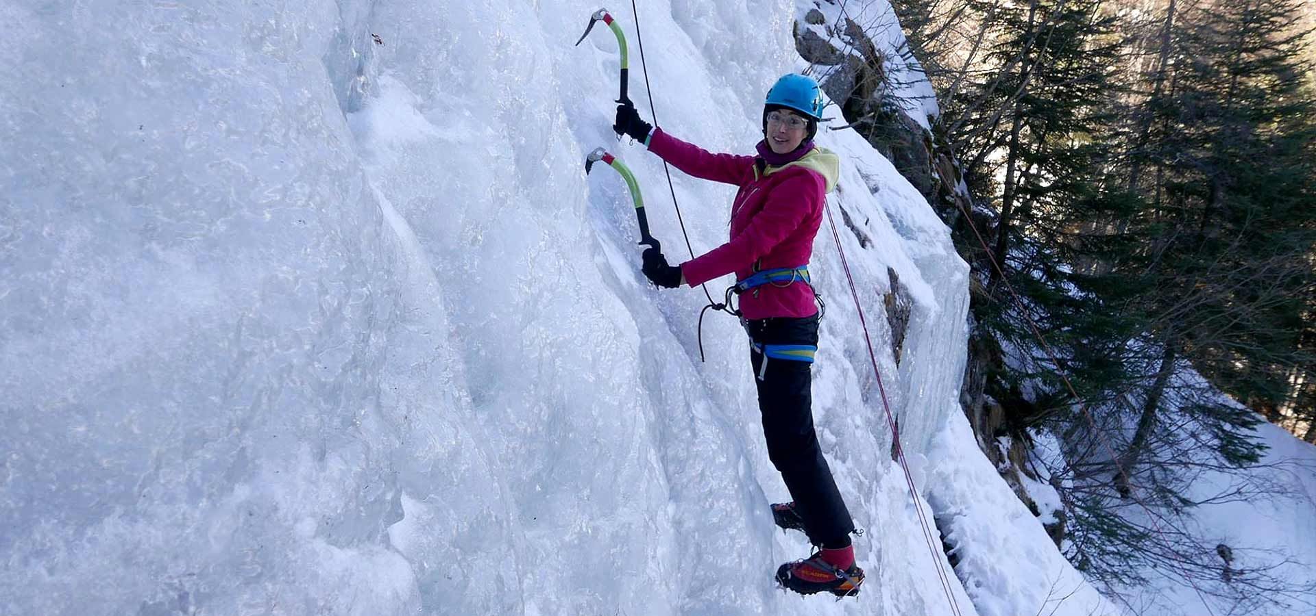 Ice Climbing Dolomites