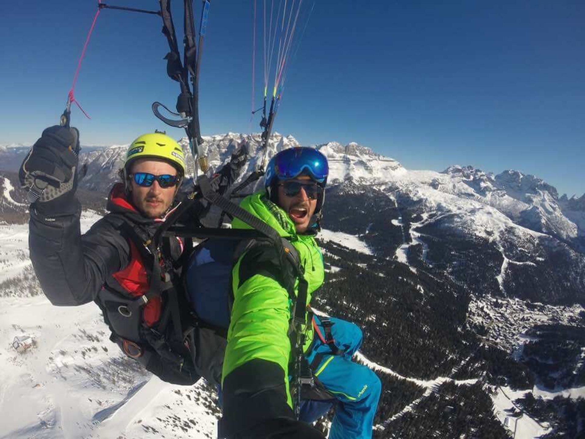 Paragliding Dolomites