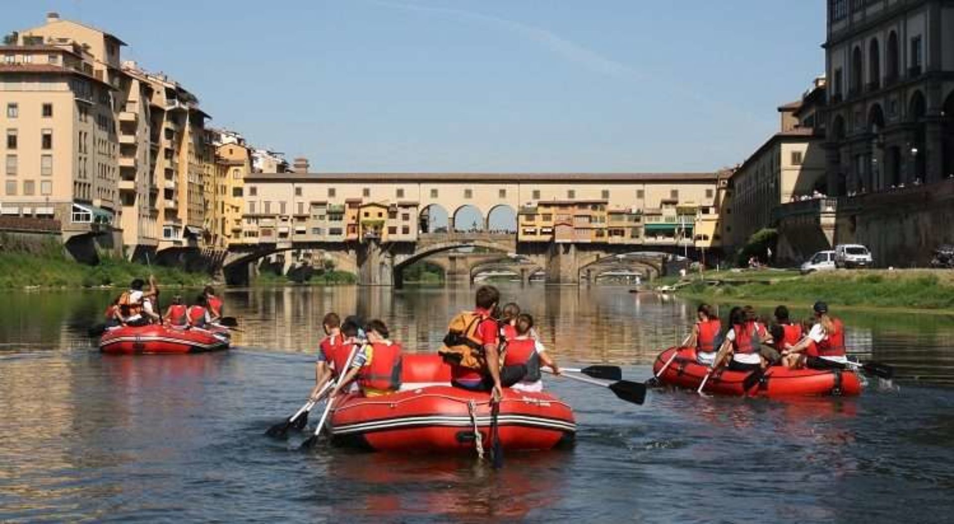 Rafting Arno River