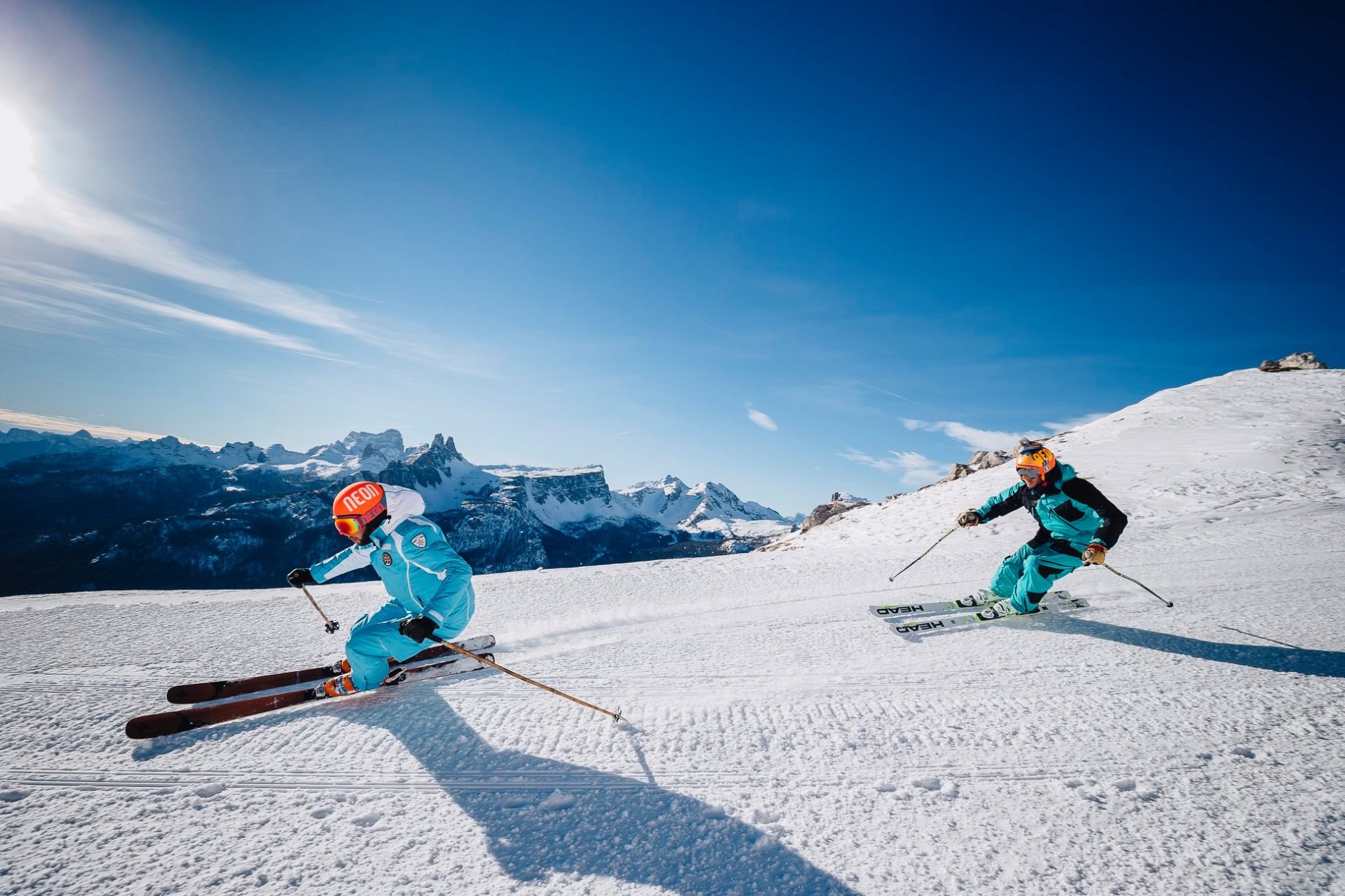 Skiing lessons Armentarola