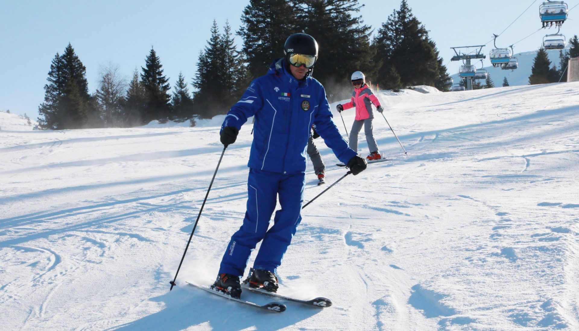Skiing lessons Fai della Paganella