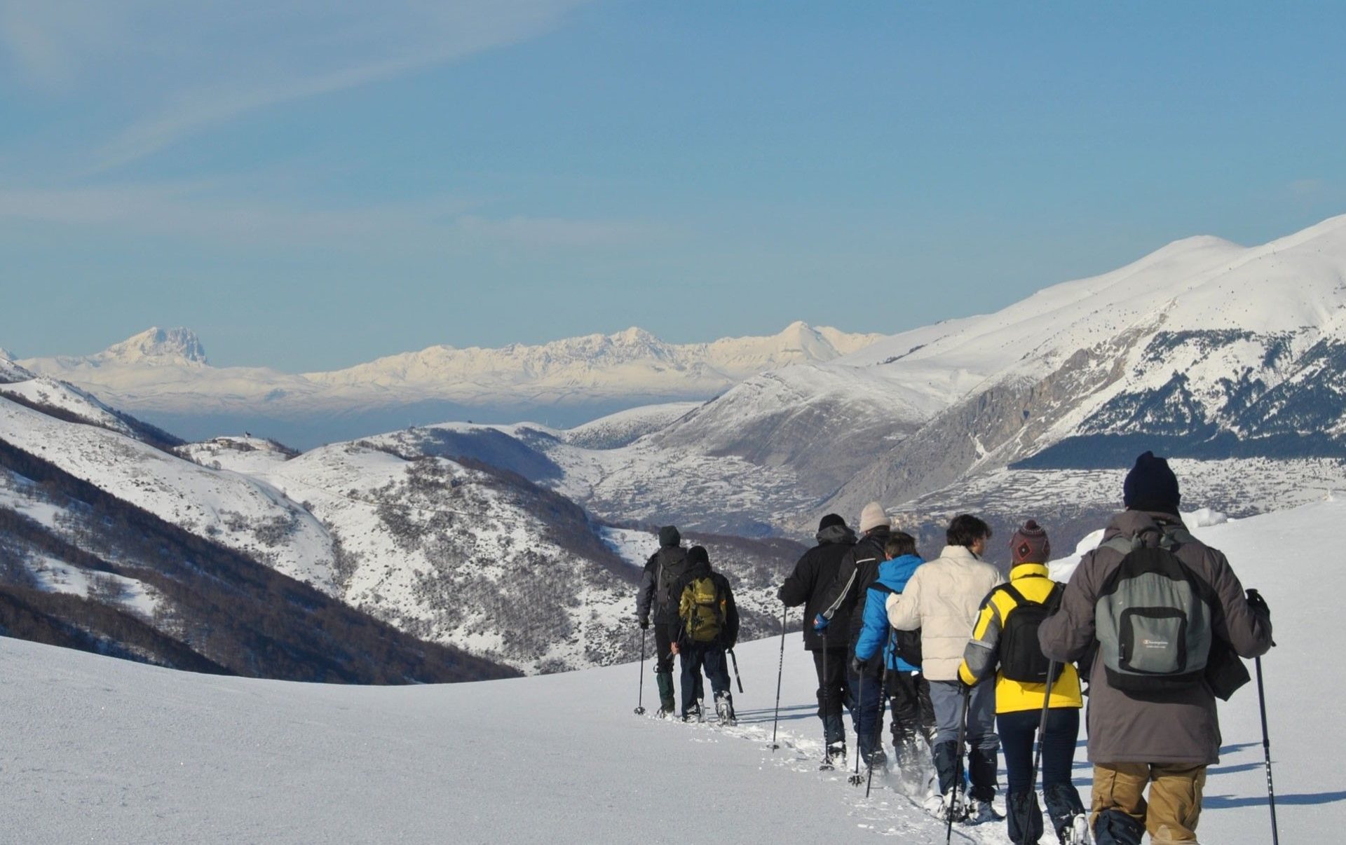 Snowshoeing Abruzzo
