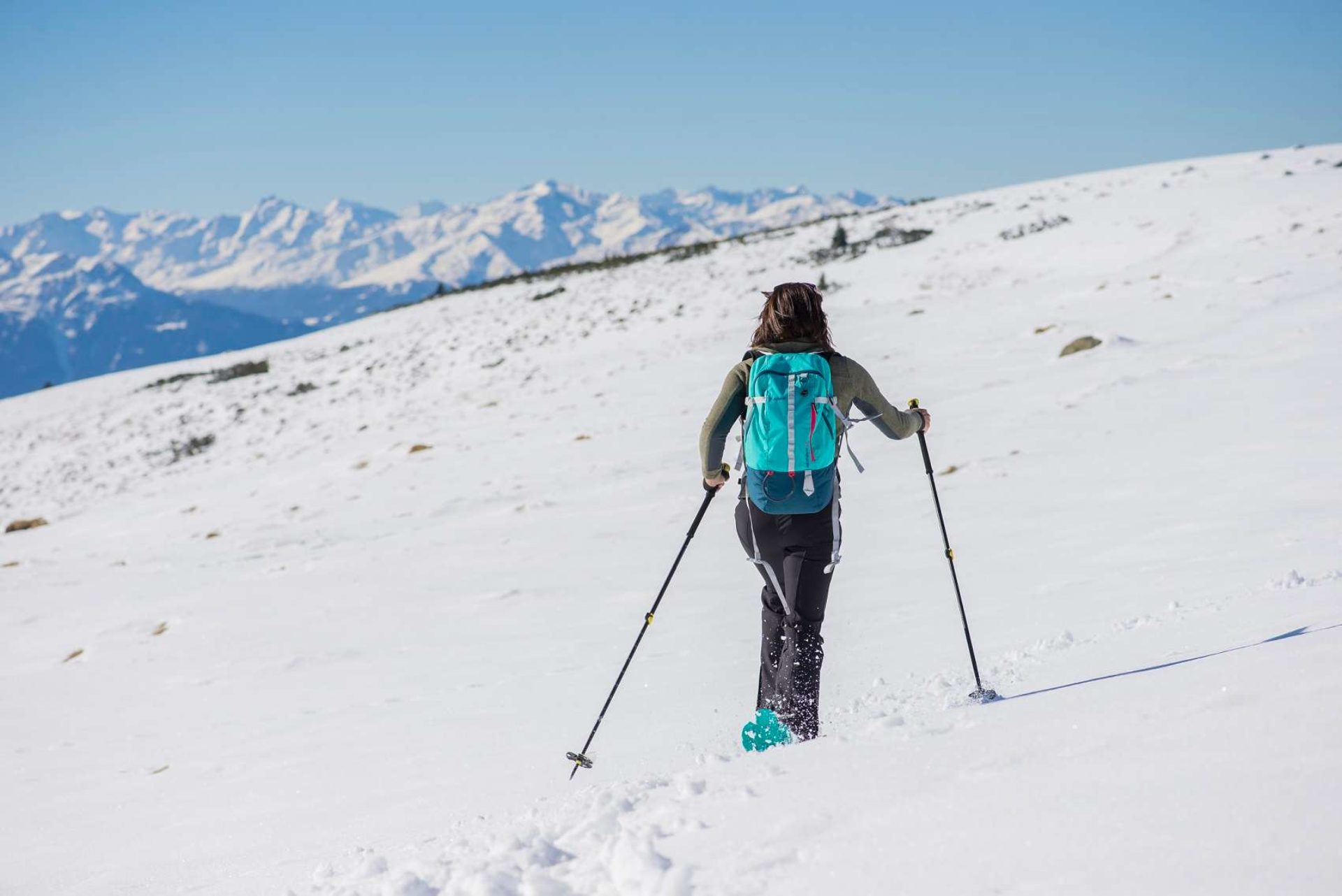 Snowshoeing Dolomites