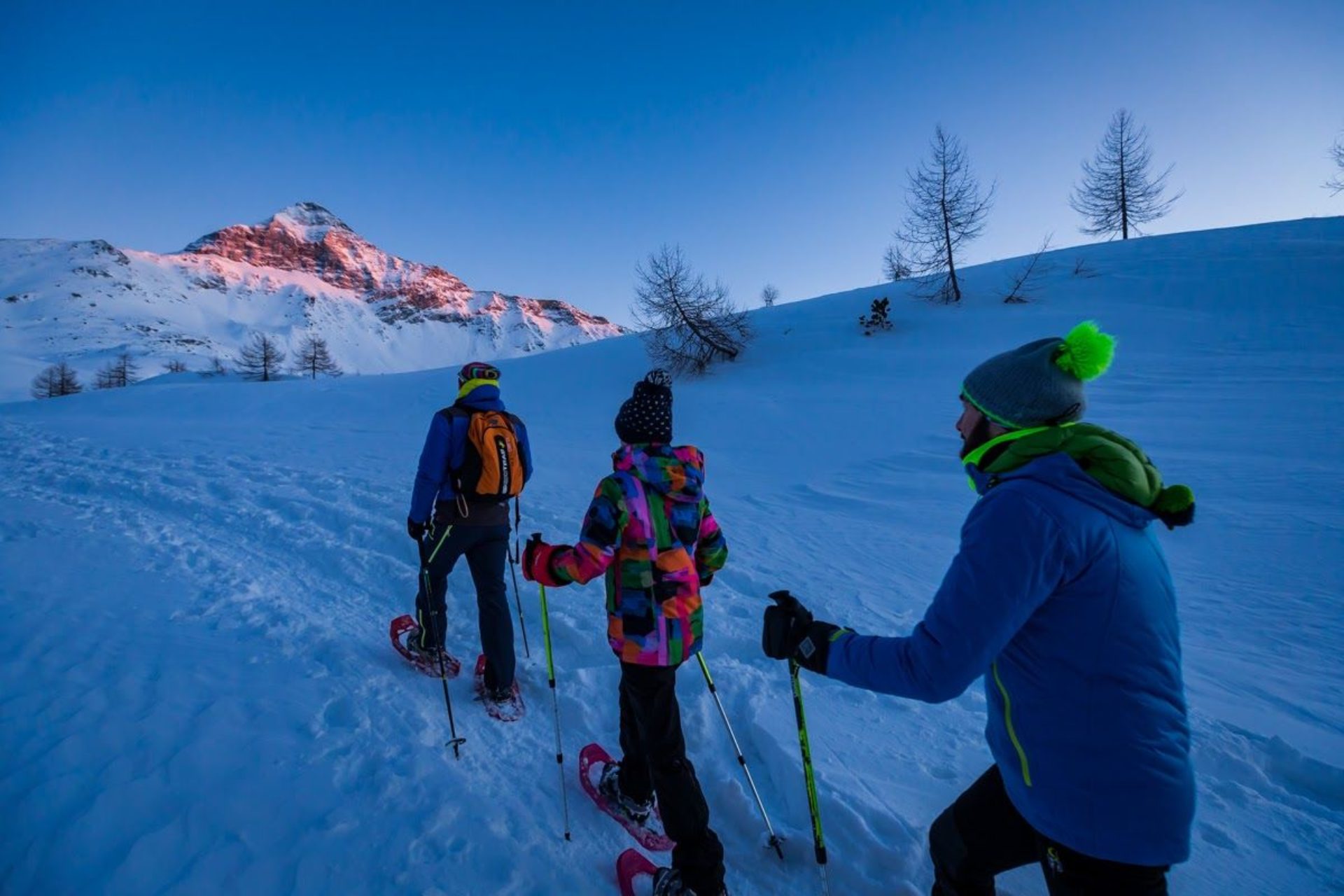 Snowshoeing Lombardia