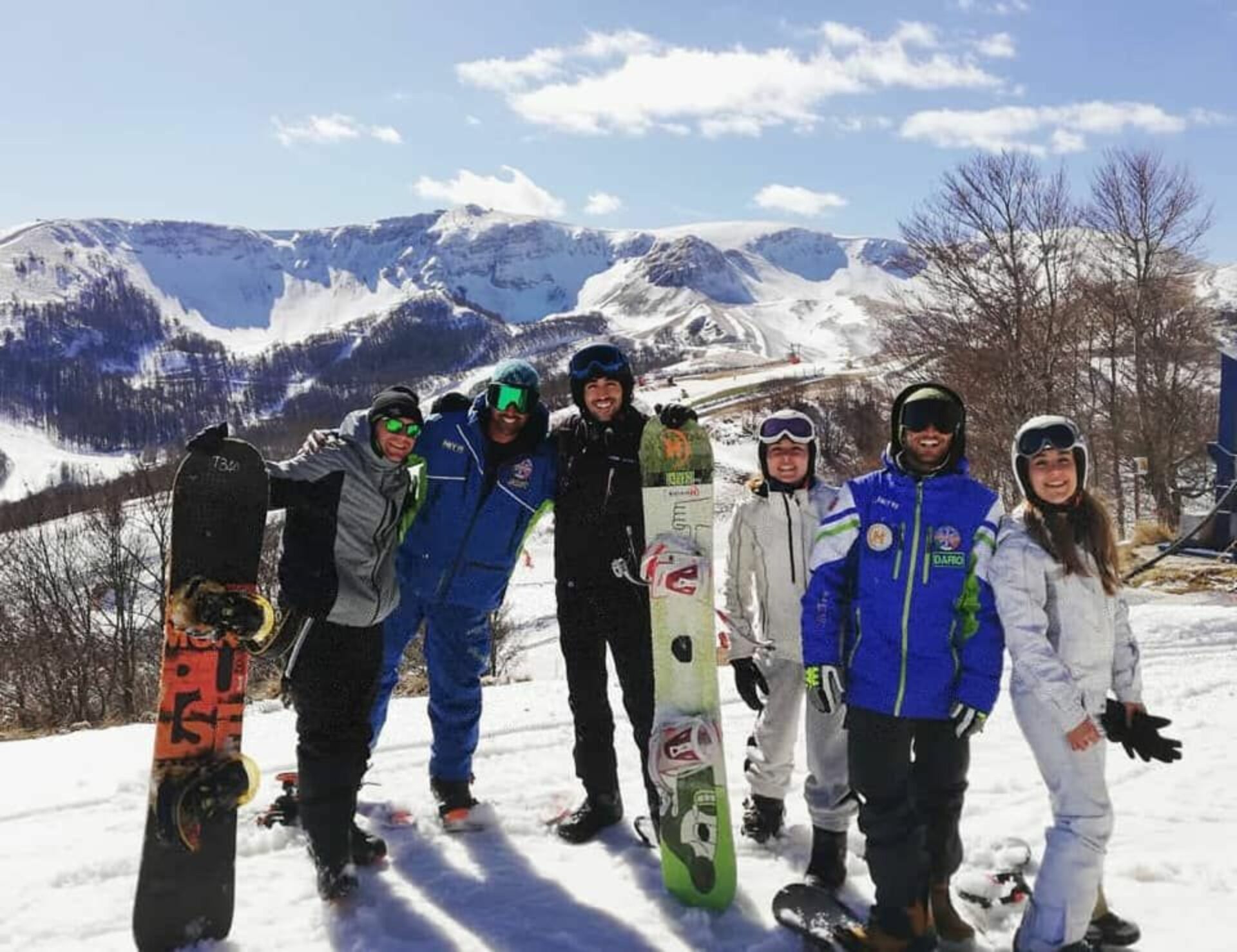 Snowboarding lessons Abruzzo