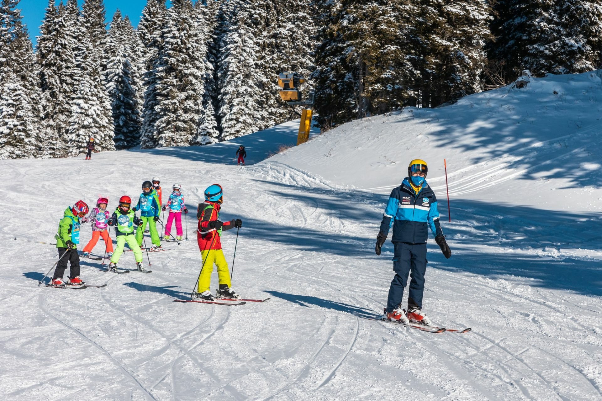 Lezioni di sci Passo Coe
