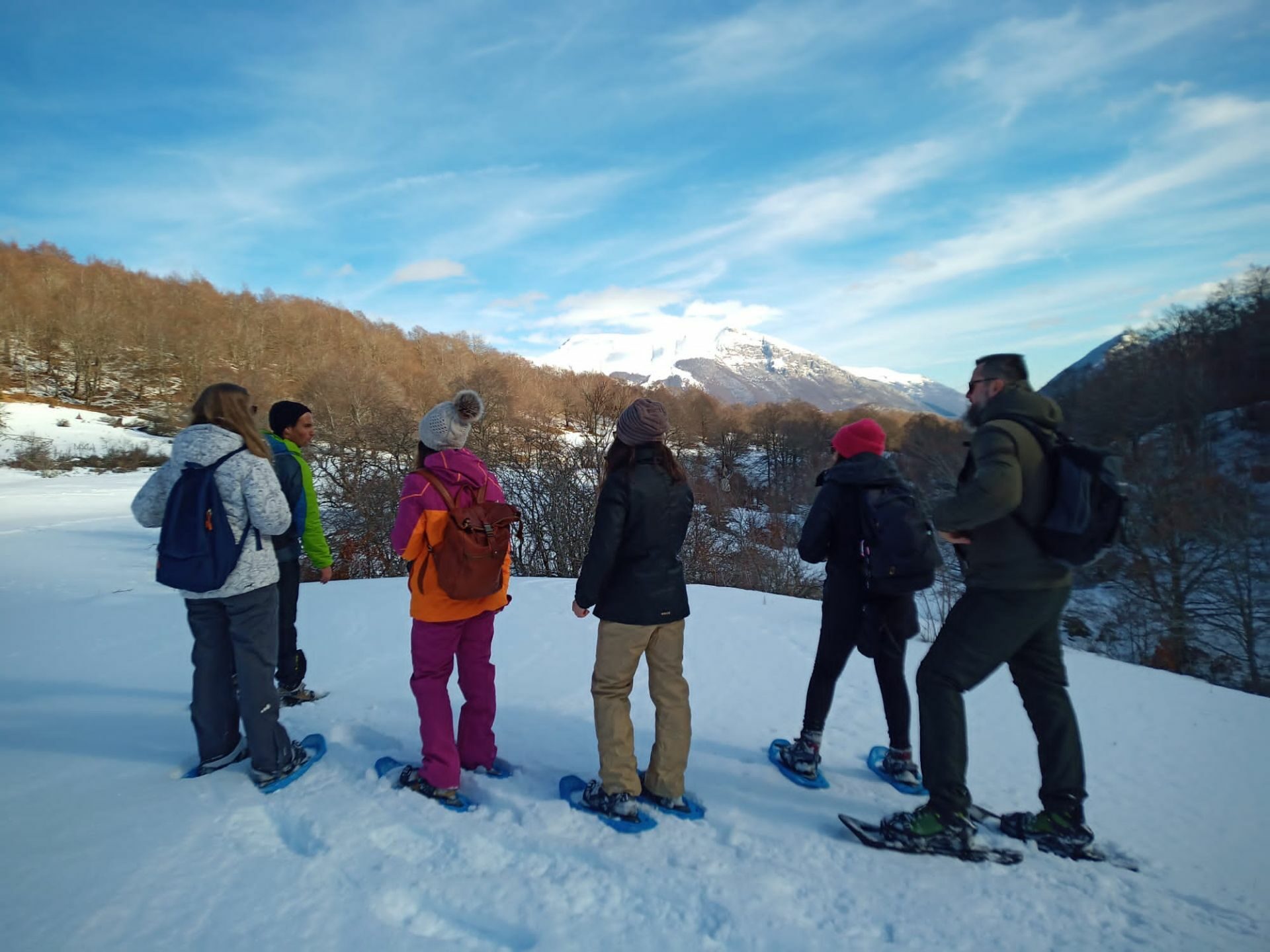 Snowshoeing Abruzzo National Park