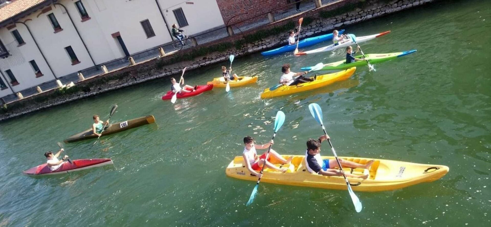 Canoeing and kayaking Lombardia