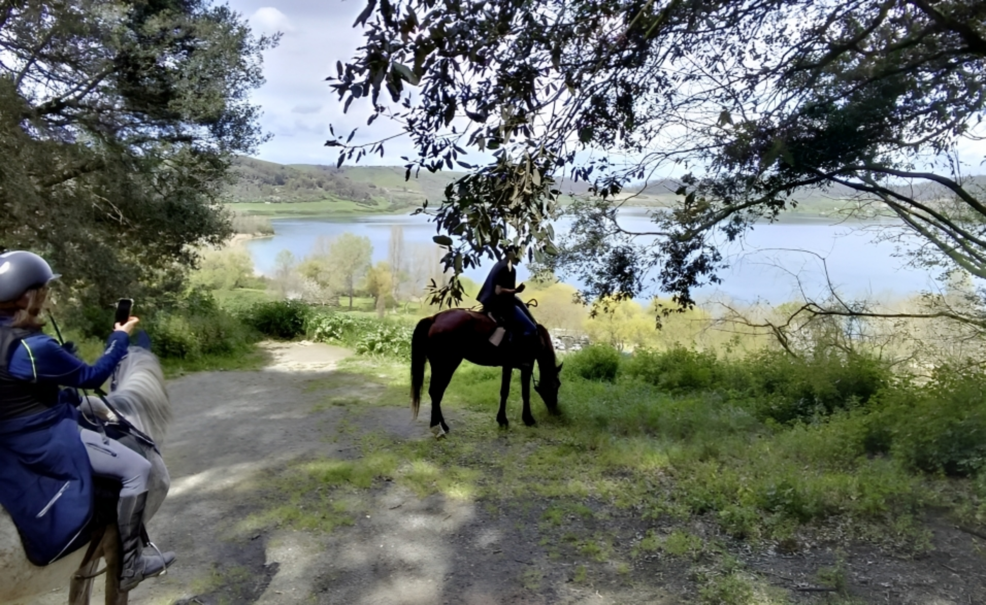 Horse Riding Lake Martignano