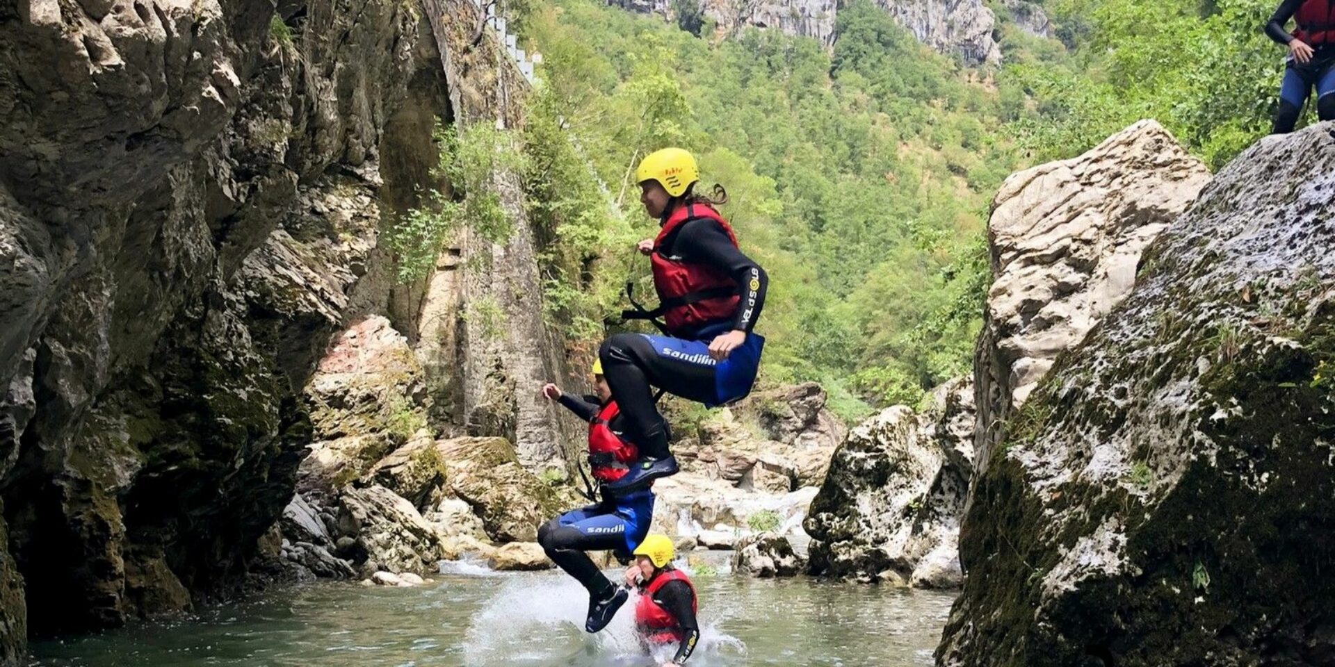 Body rafting Tuscany