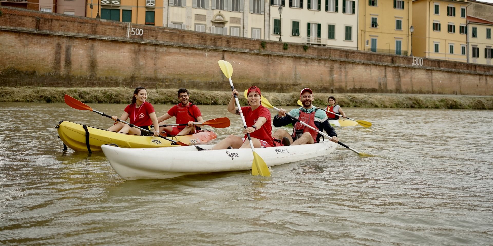 Canoeing and kayaking Arno River