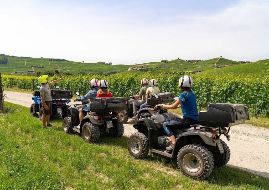 escursione in quad nelle Langhe