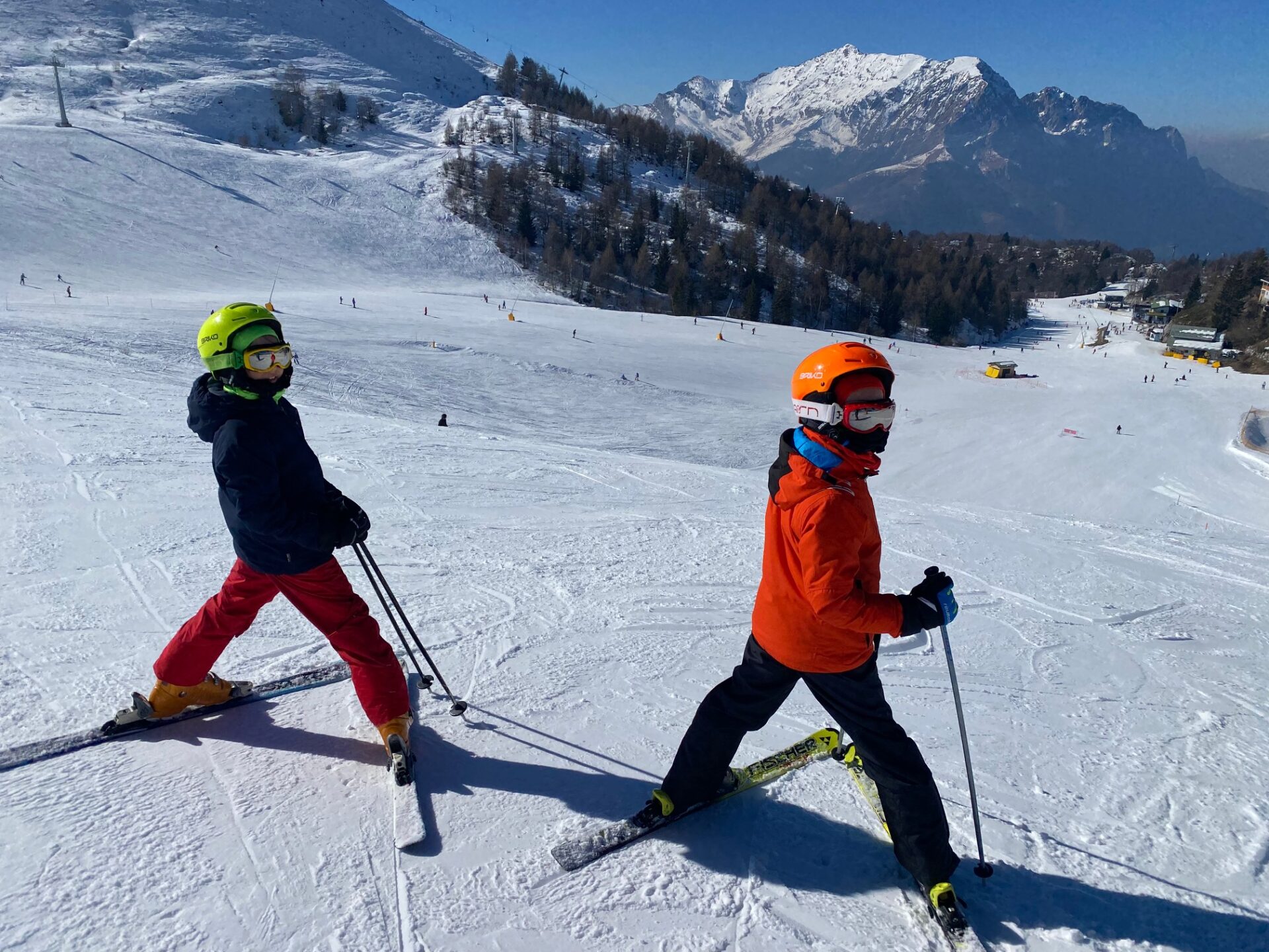 Skiing lessons Piani di Bobbio