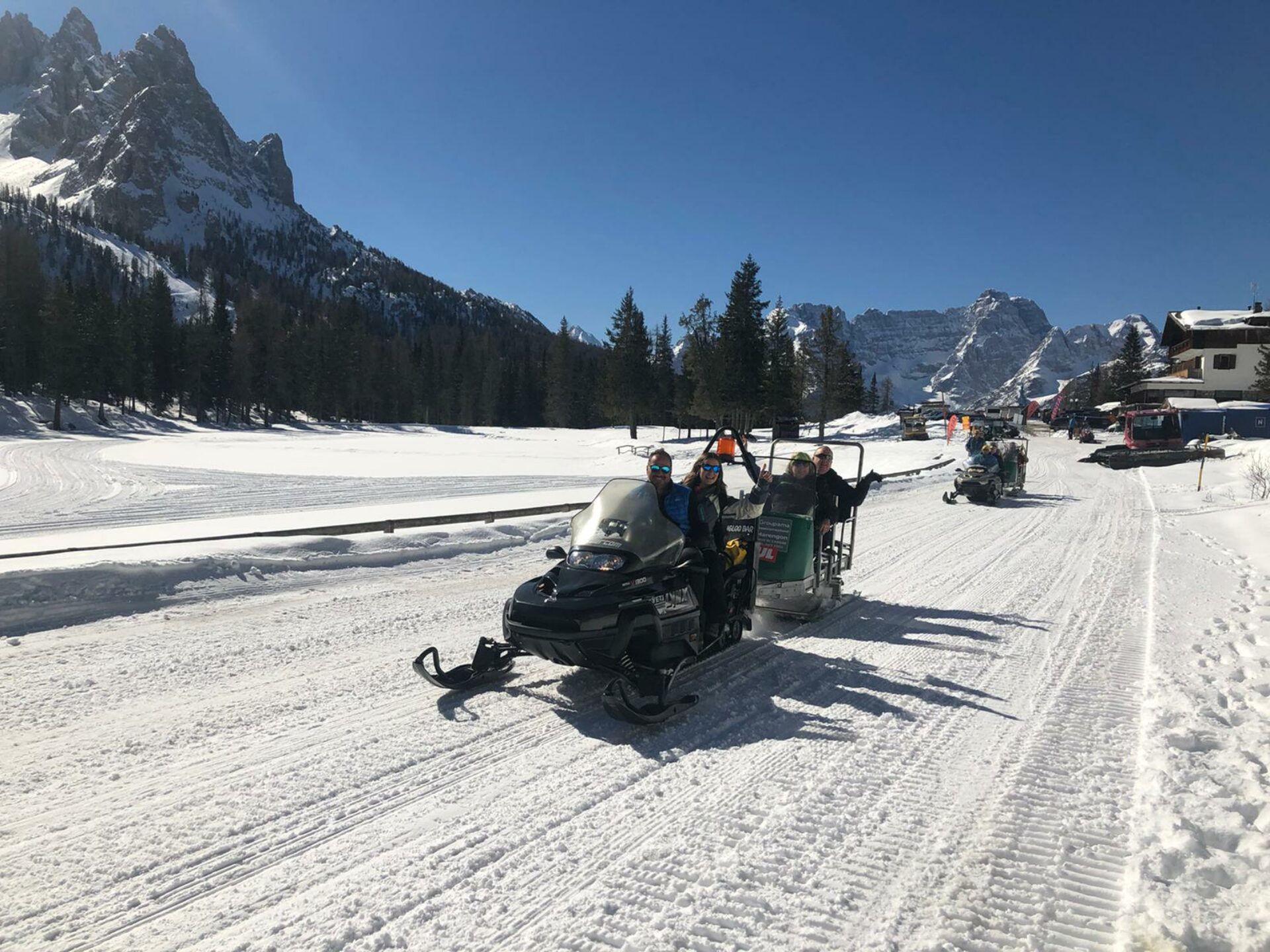 Snowmobiling Auronzo di Cadore