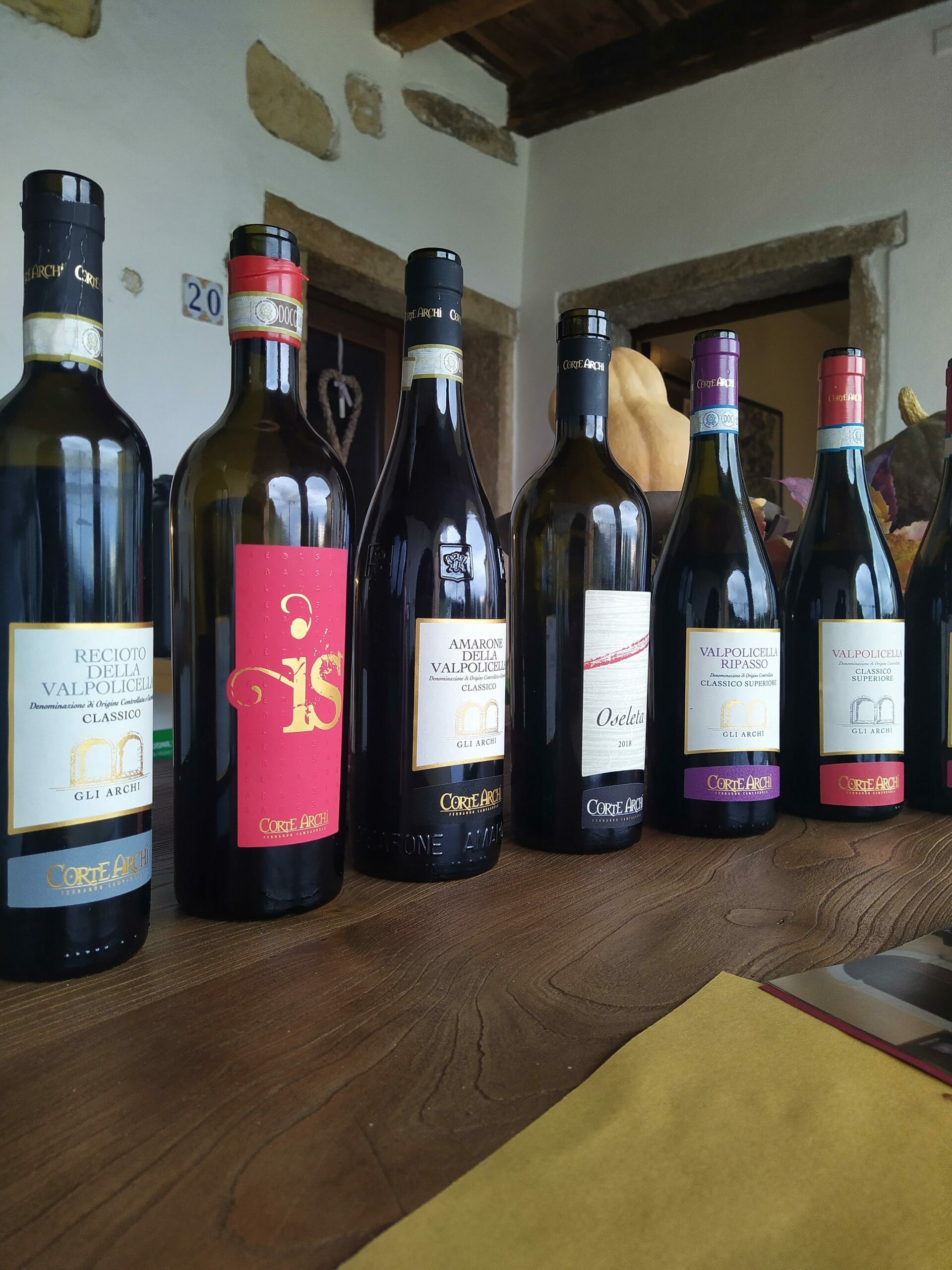 Degustazione vini Veneto