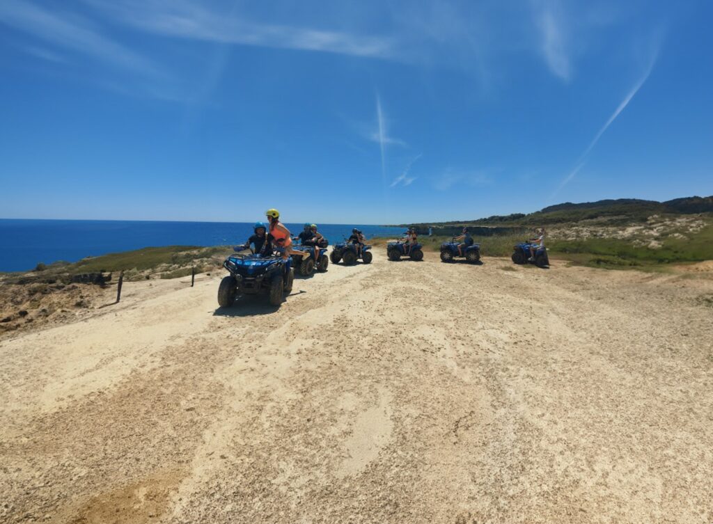 escursione in quad a Gallipoli