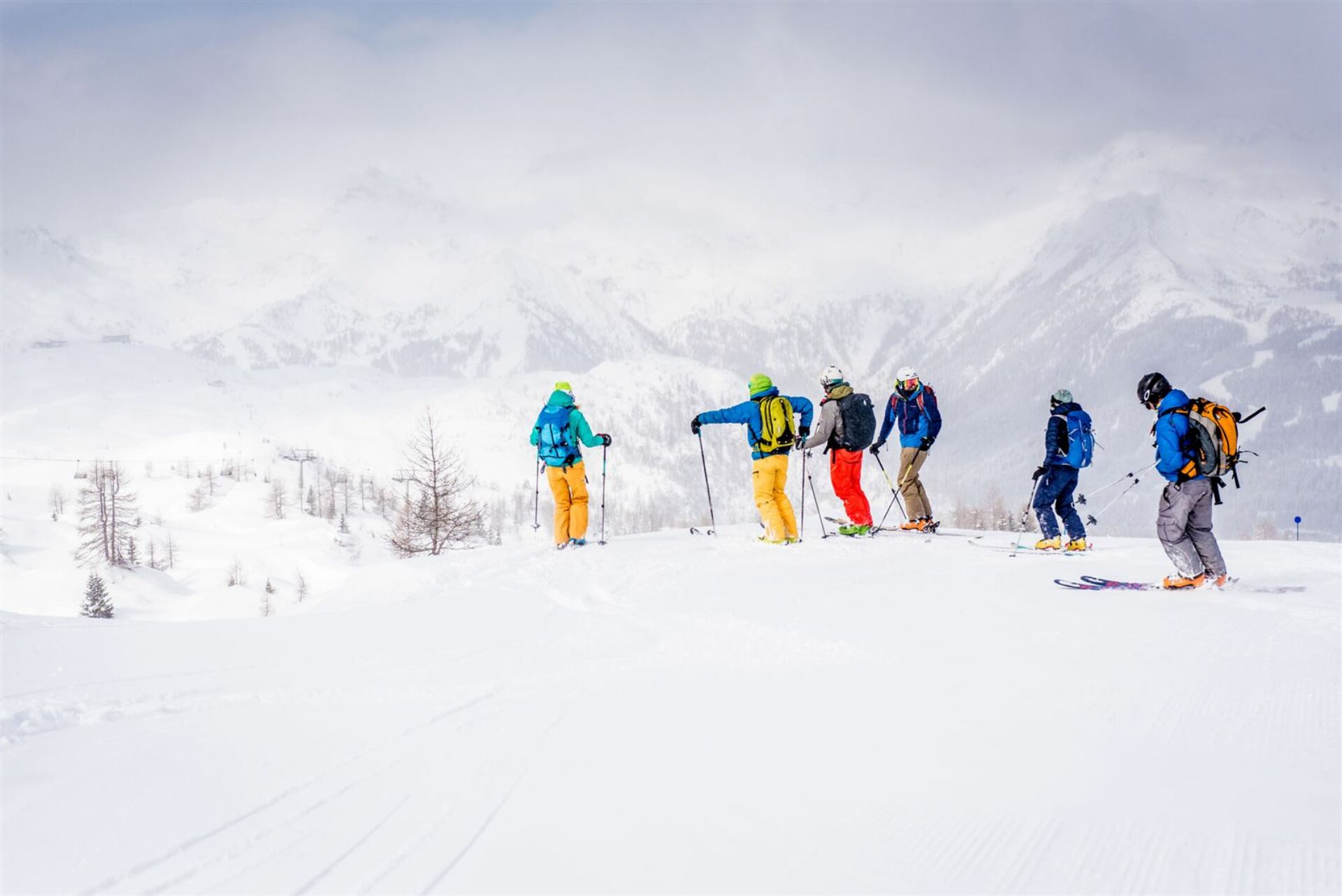 Ski touring Trento