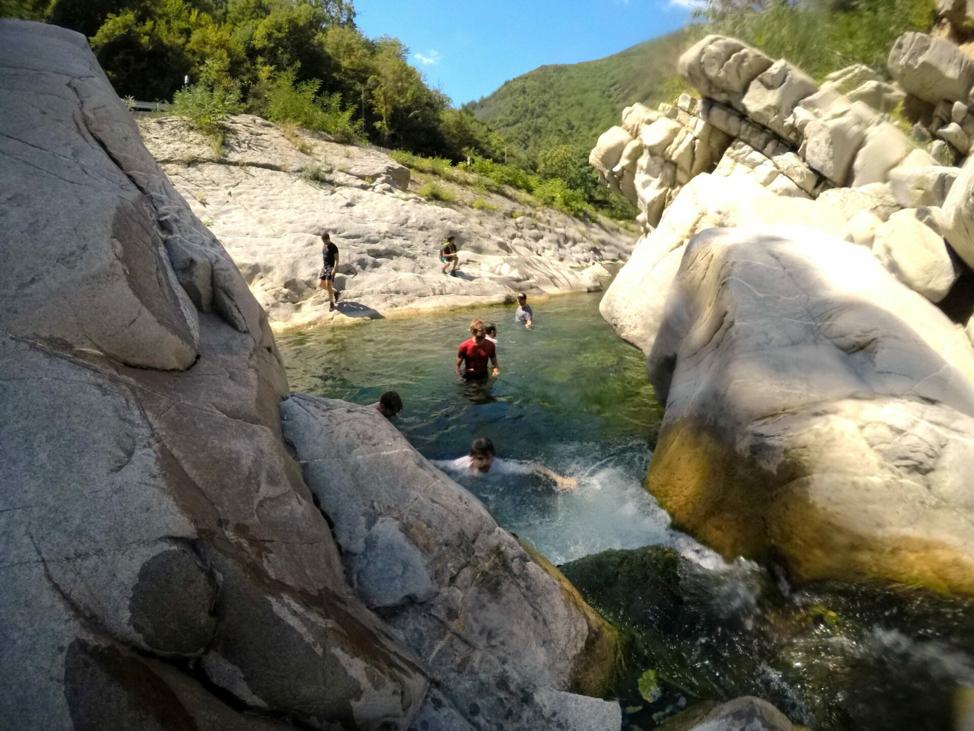 River trekking Liguria