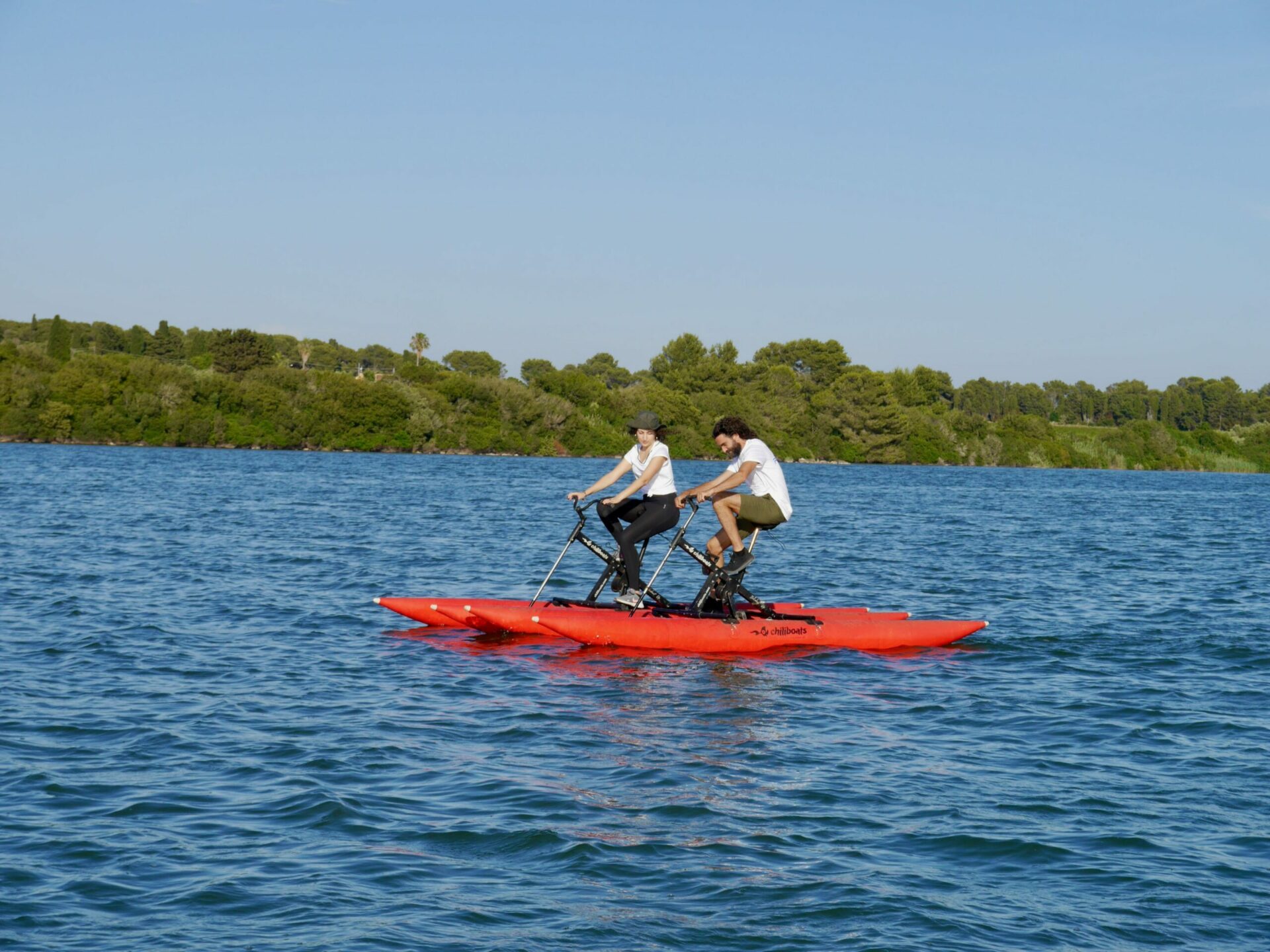 Water bike Puglia
