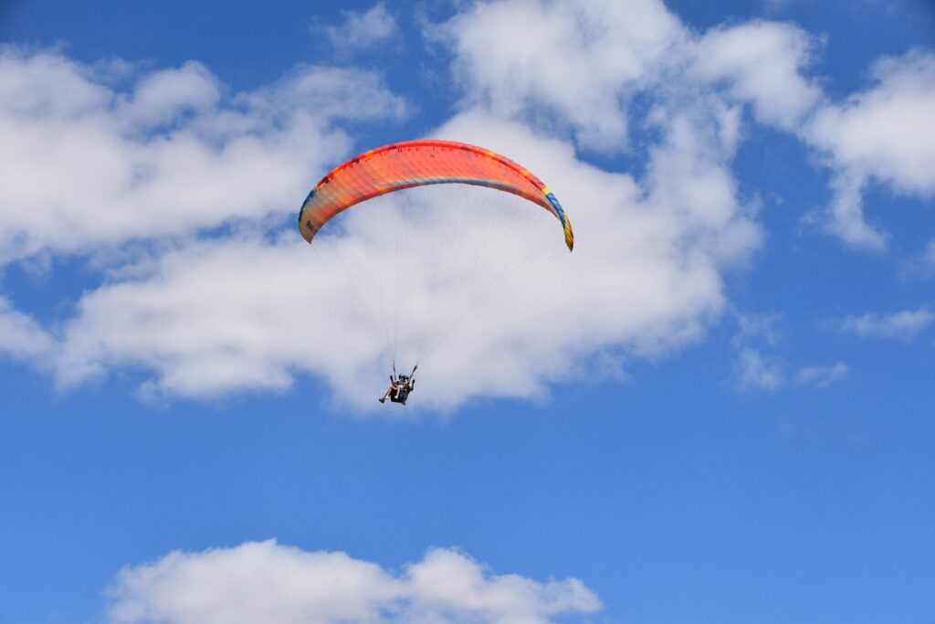 volo in parapendio a castelluccio di norcia
