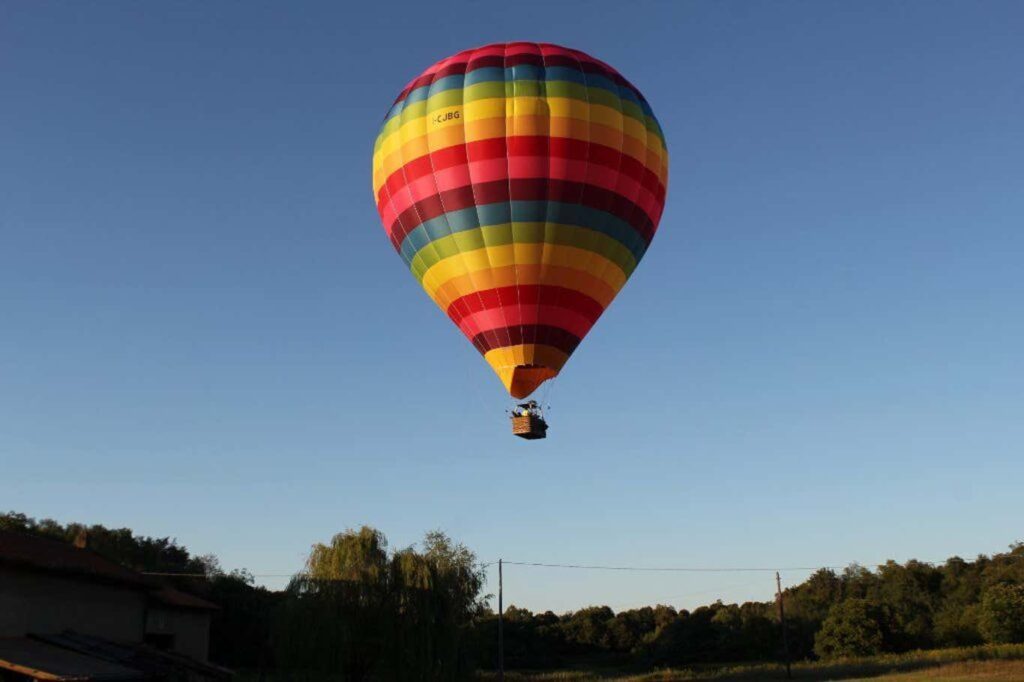 volo in mongolfiera vicino a Torino