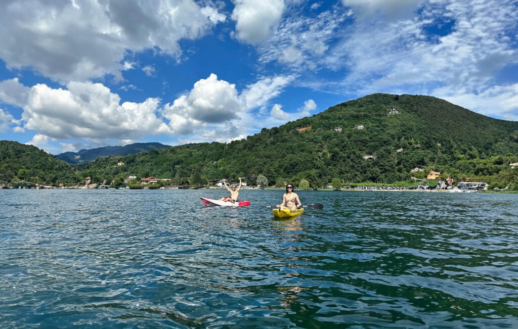 escursioni in kayak sul Lago d'Orta