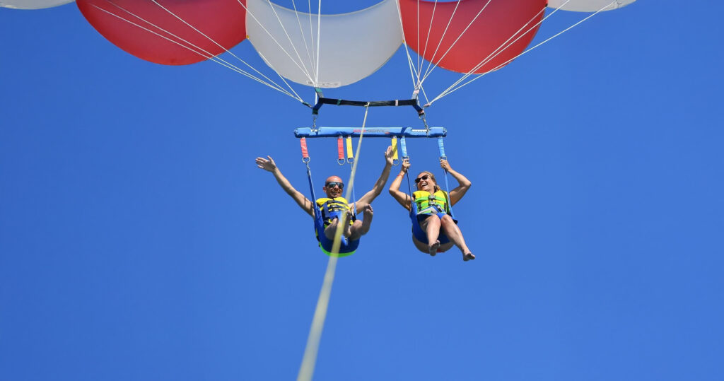 parasailing