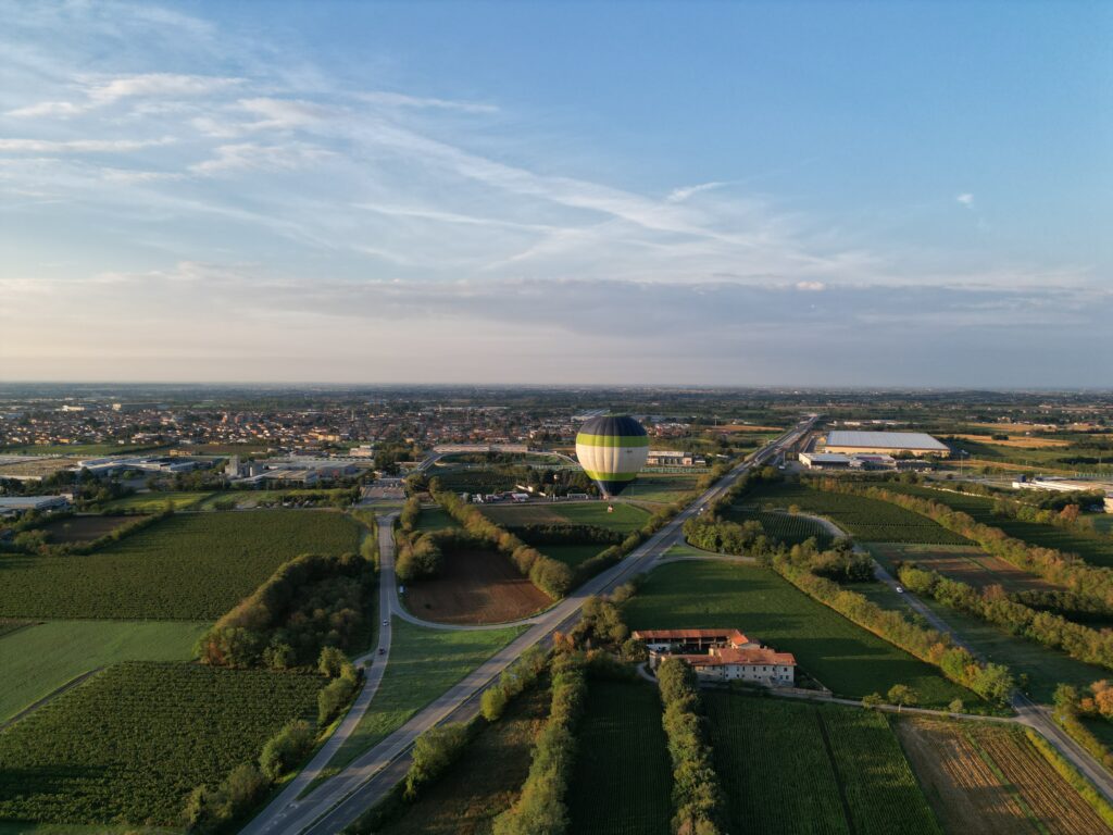 volo in mongolfiera in Franciacorta