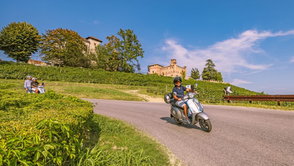 tour in Vespa in Franciacorta
