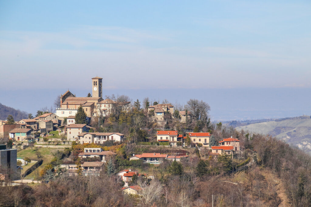 panorama dell'Oltrepò Pavese