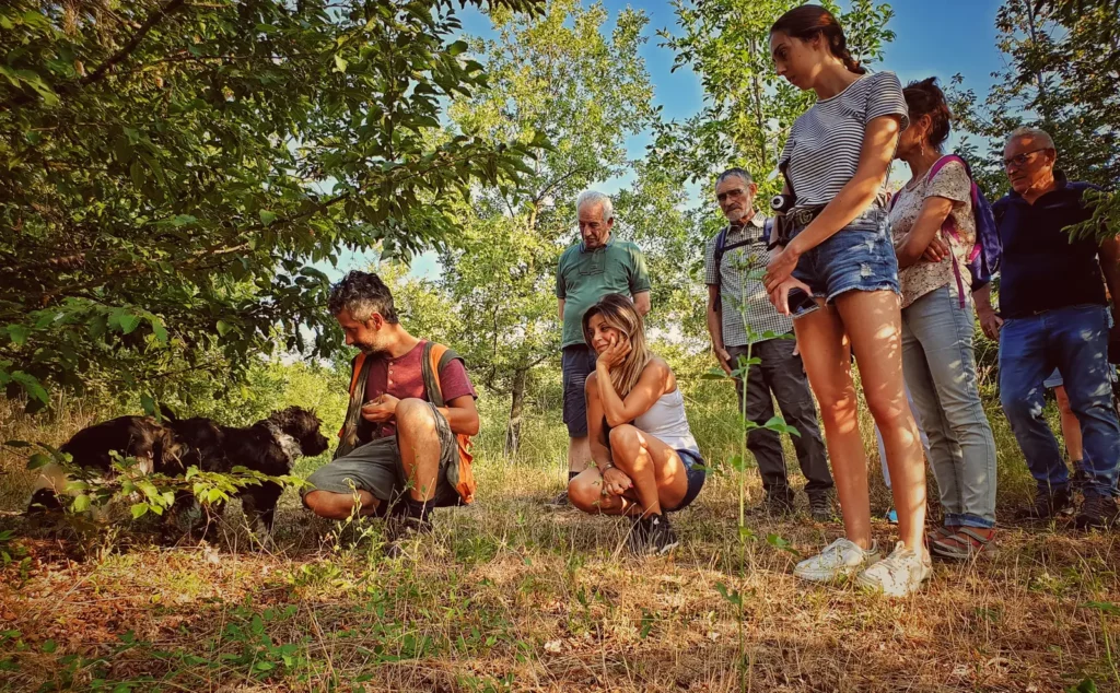 Caccia al tartufo a Varzi