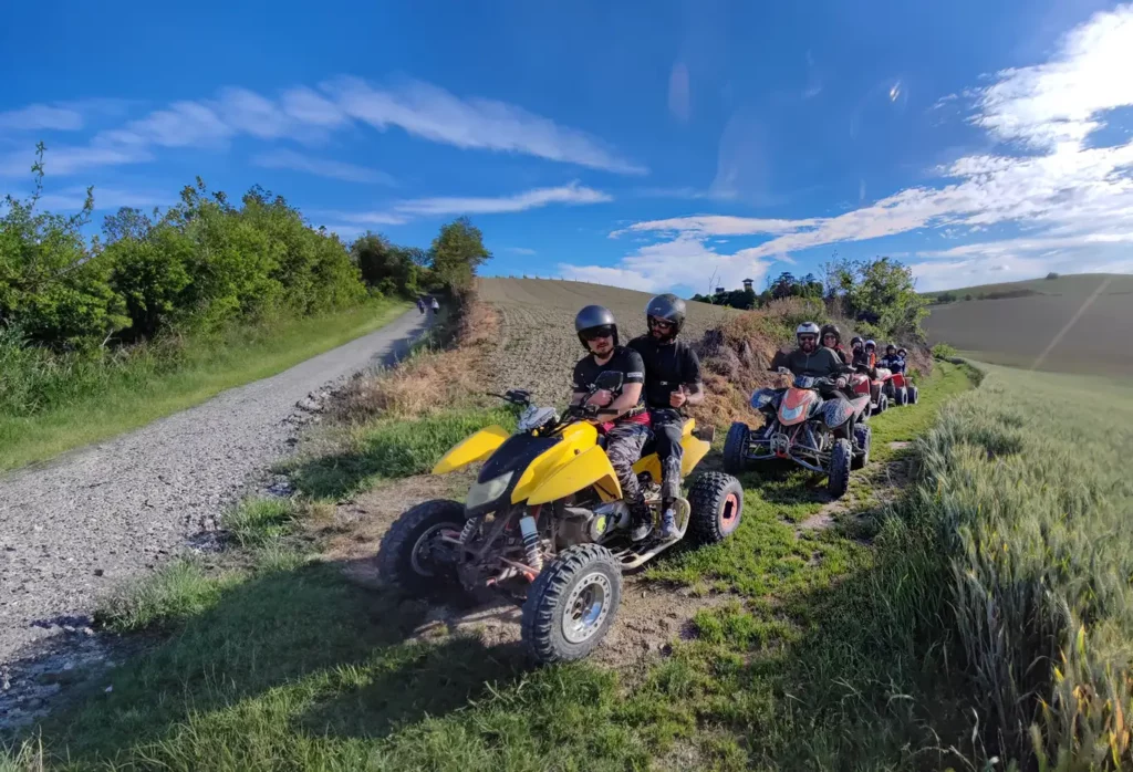 escursione in quad nel Monferrato