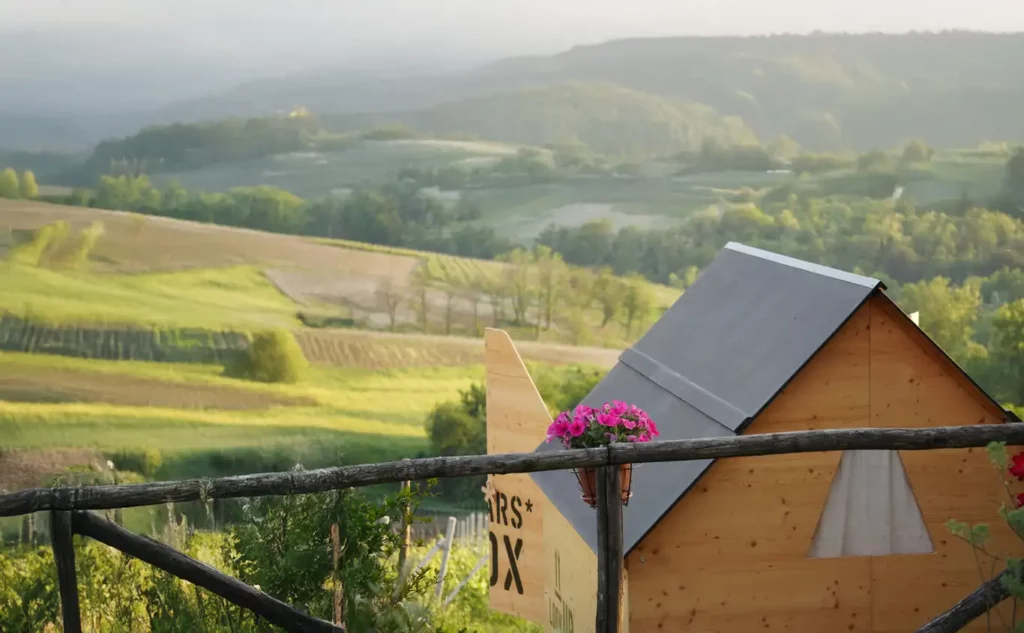 StarsBox sulle colline delle Langhe