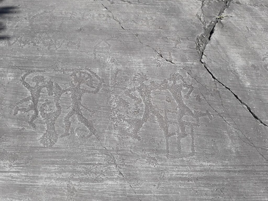 incisioni rupestri in Val Camonica