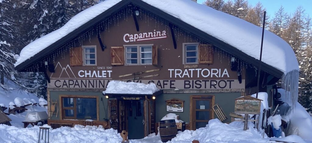 cena in baita in Piemonte