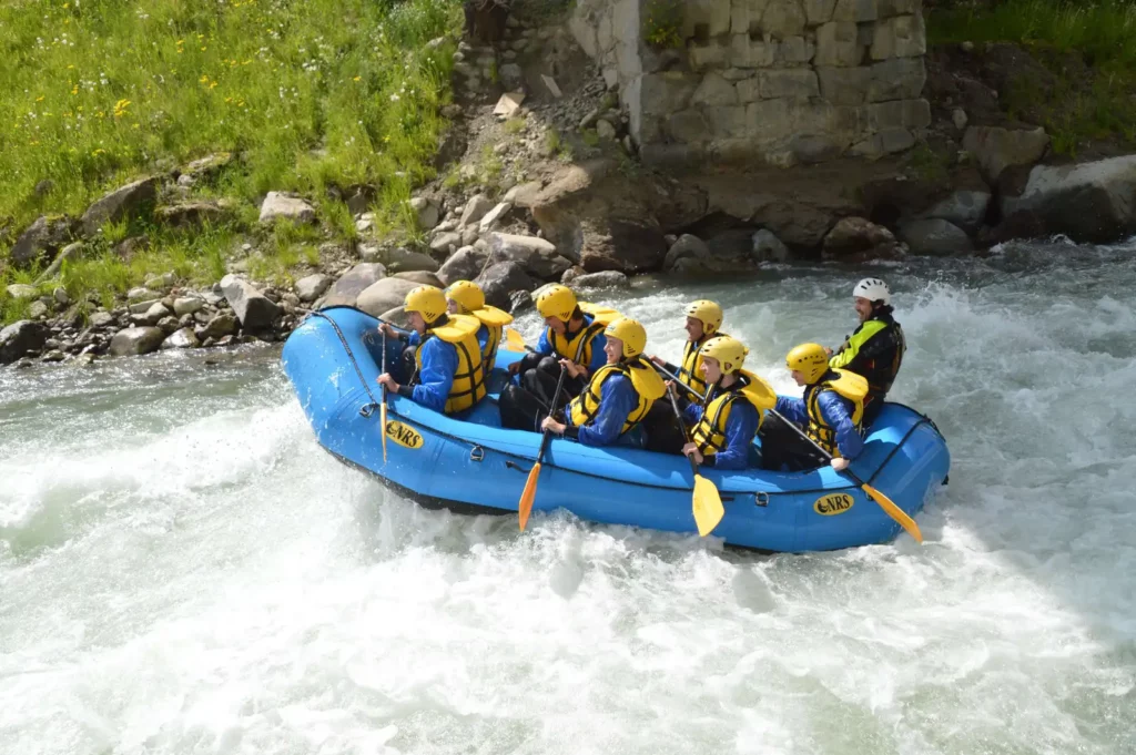 rafting tra le Dolomiti