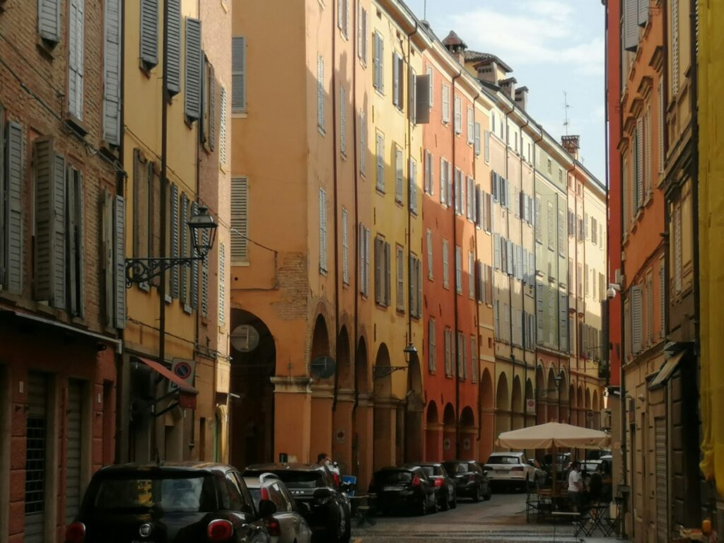 piazza di Carpi in provincia di Modena