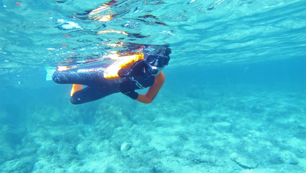 Snorkeling a Costa Rei