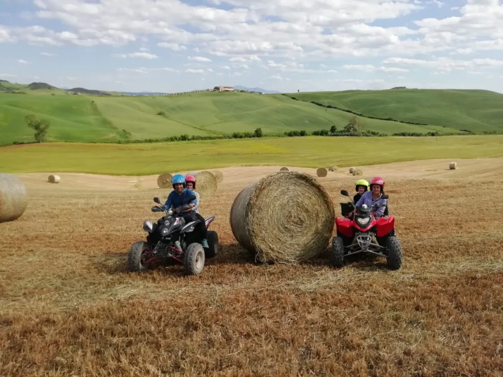 tour in quad nel Chianti