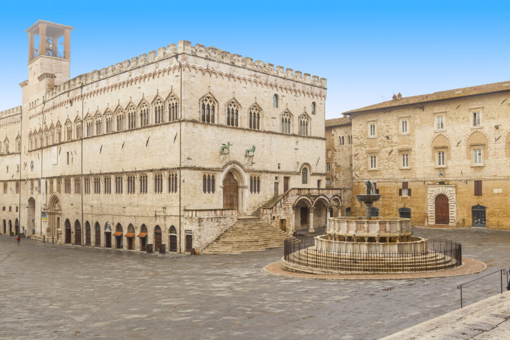 piazza iv novembre a Perugia