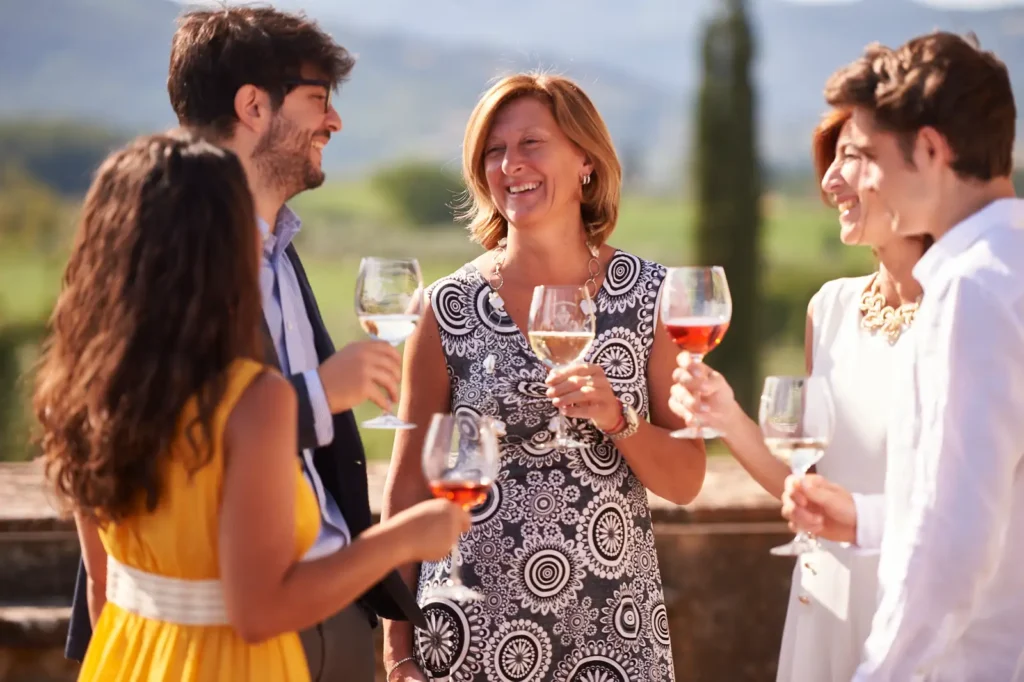 degustazione vini nel Chianti