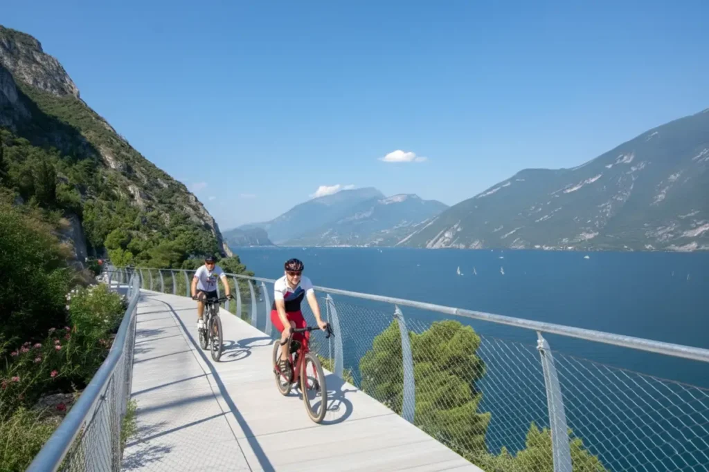 anche per questa16:40Tour in e-bike sulla ciclopedonale di Limone sul Garda con sosta degustazione olio in cooperativa locale