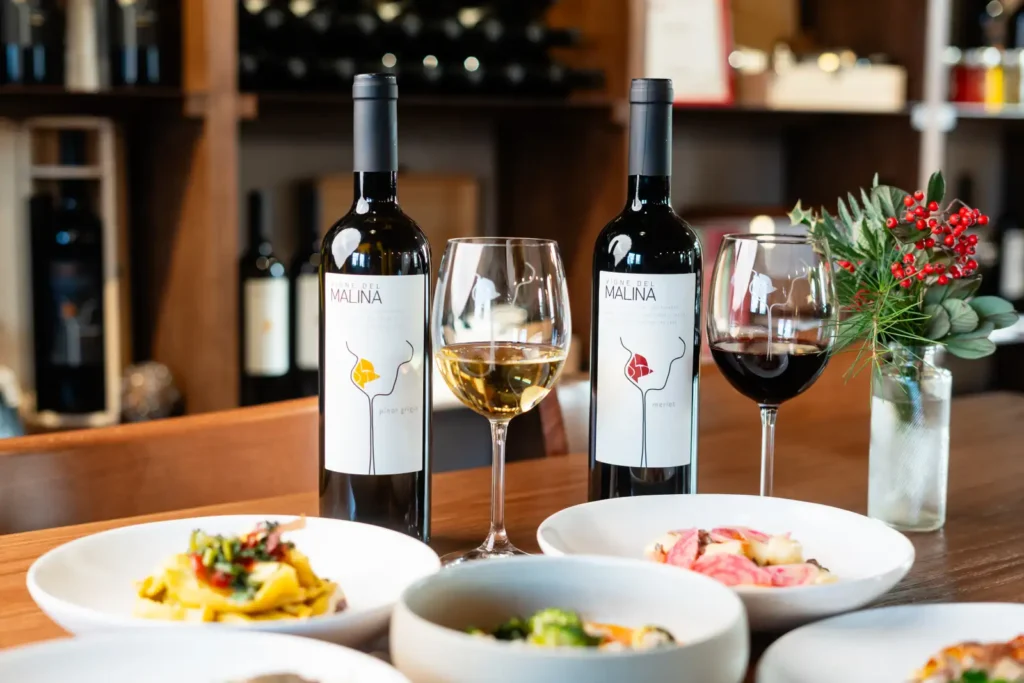 pranzo con abbinamento vino