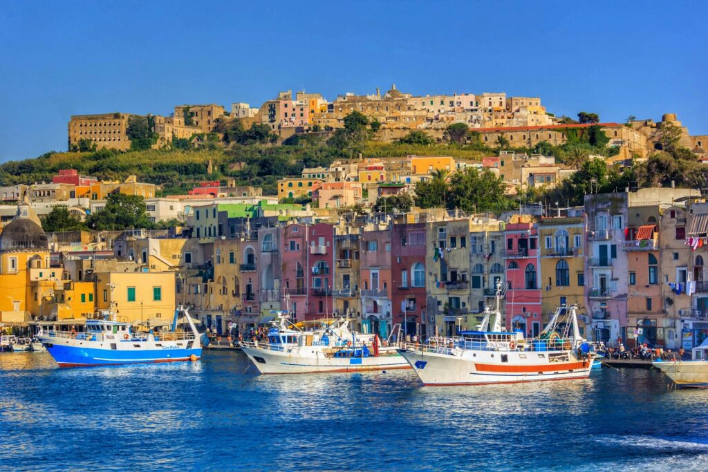 veduta di Procida